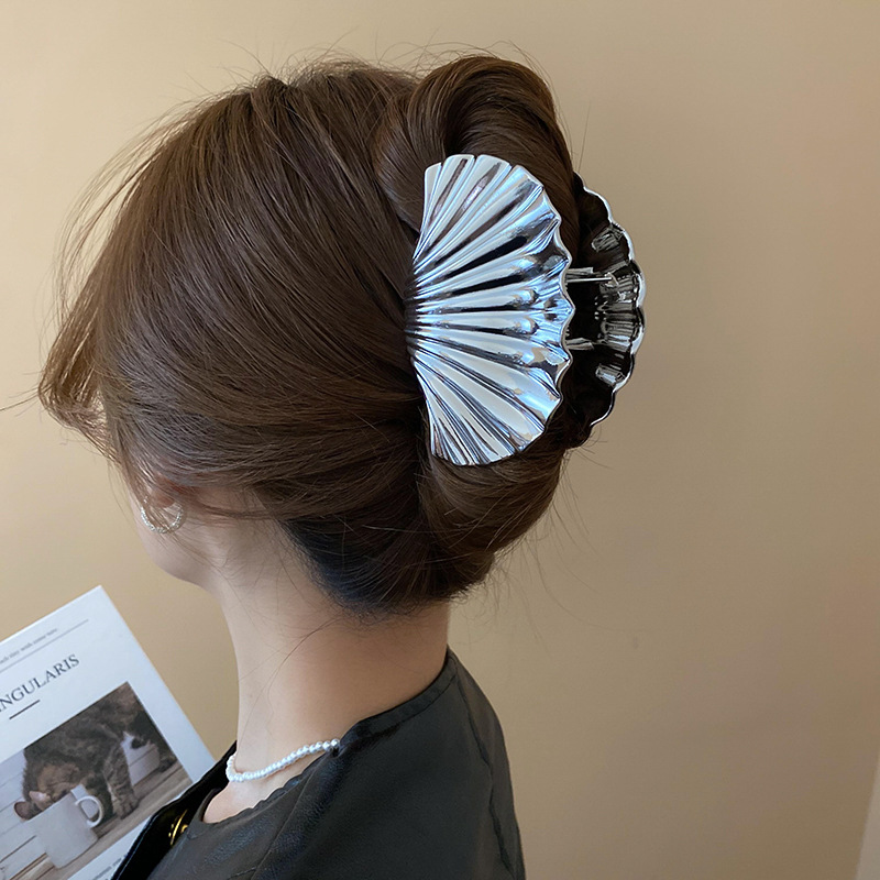 Plating Design Simple Style Women's Flower Zinc Alloy Plating Hair Clip