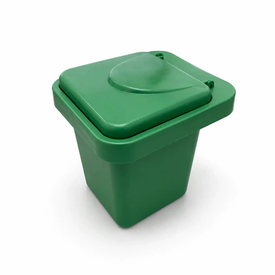 Manufacturer Wholesale Car Air Vent Ashtray, Mini Car Trash Can, Hanging Ashtray, Flip-Top Detachable (Car ashtray) - green