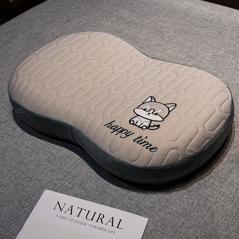低反発枕、クールアイスビーンズ猫腹枕、睡眠枕、オフィスベッド枕、腰クッション、枕|undefined