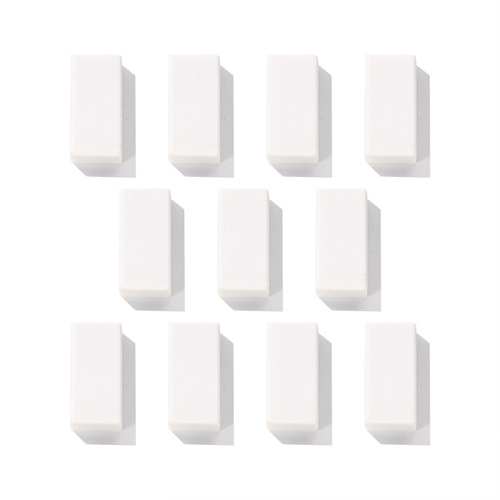 Cross-border pure white eraser for students, exams, painting, art, TPR environmental protection, children's stationery wholesale, promotional eraser T