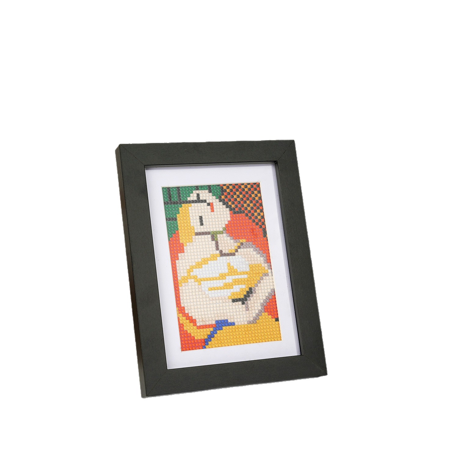 Nuevos productos transfronterizos de pintura de diamante Hot Sale DIY pintura de diamante Set principiante mini pequeño sin marco pintura de ladrillo de diamante redondo