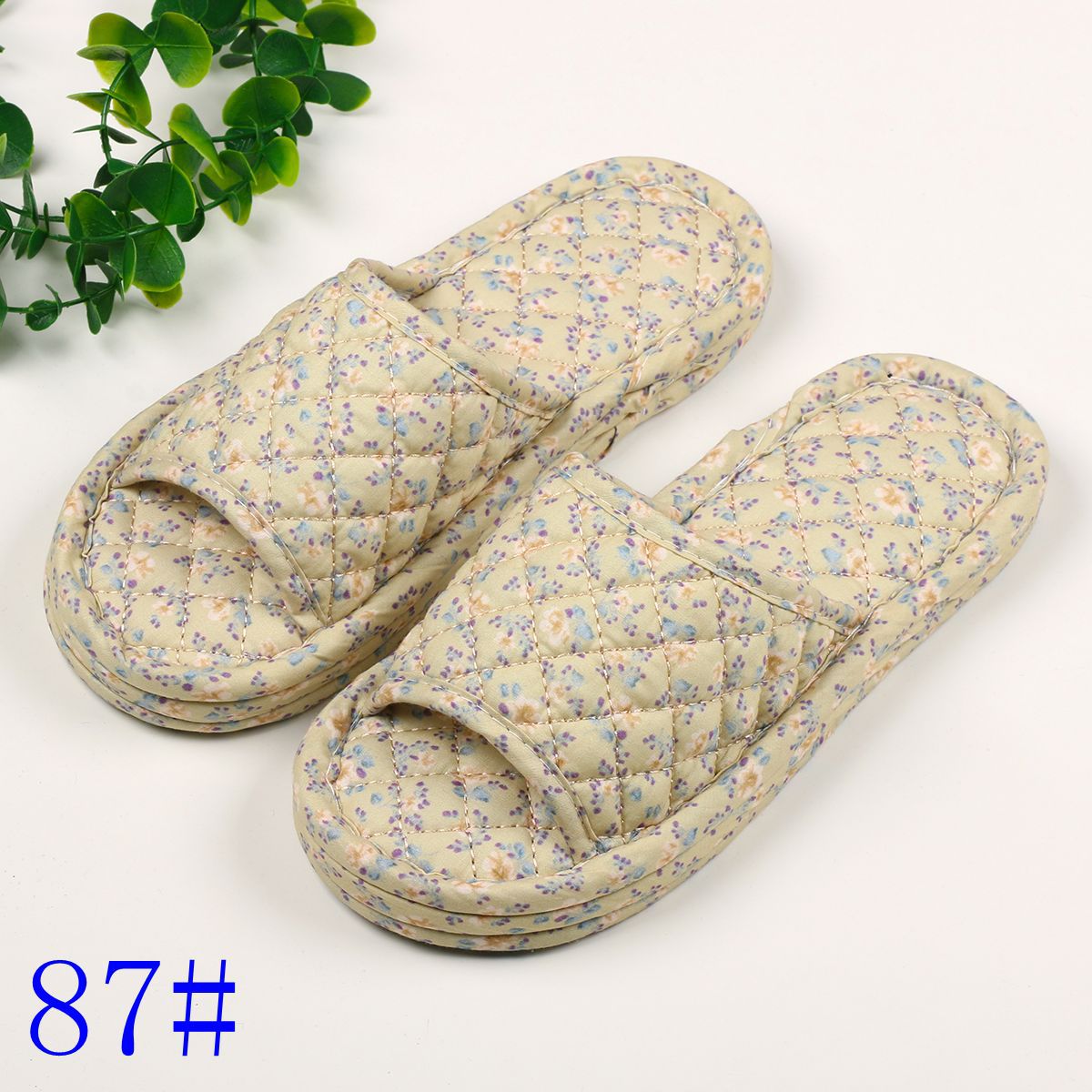 삼겹 꽃무늬 원단 여성용 87