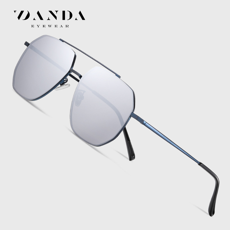 JS8536 TikTok Live Fashion sunglasses Loyishi mismo nylon polarizado que cambia de color gafas de sol conducción