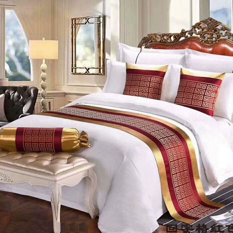 Новый китайский стиль простой B&B отель Домашнее флаговое одеяло, головной убор, тюрбан для кровати, подушке Huageng