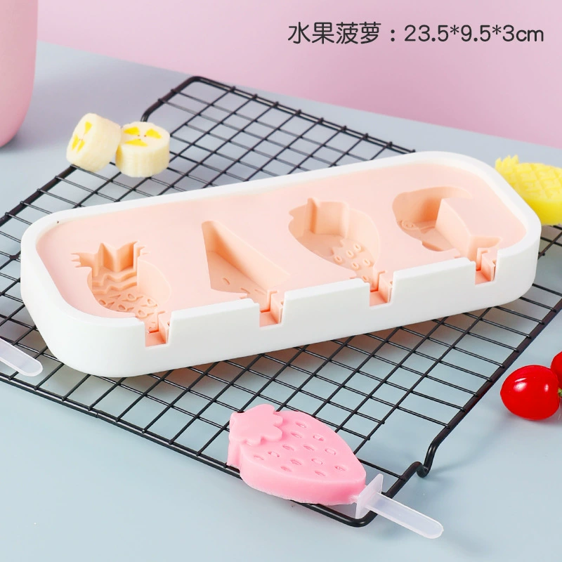 Силиконовая форма для мороженого детская домашняя DIY форма для мороженого, палочка сыра, мультфильм, желе, коробка желе