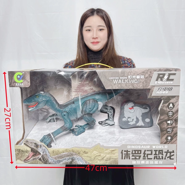 Remote control Raptor with sound and light spray USB charging 333-36