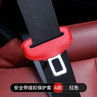 Seat belt shoulder pad Protective Cover, Seat Belt Shoulder - type-a-red-single-packagecan-be-customized-with-logo