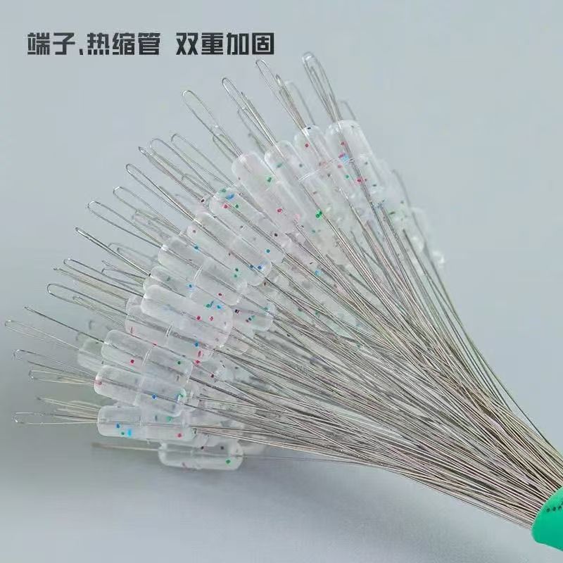 Anti-Tangle Bulk Reinforced Fishing Line Set Space Beans Wholesale Fishing Gear Accessories Silicone Space Beans