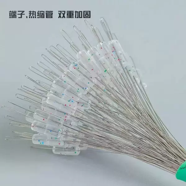 Anti-Tangle Bulk Reinforced Fishing Line Set Space Beans Wholesale Fishing Gear Accessories Silicone Space Beans