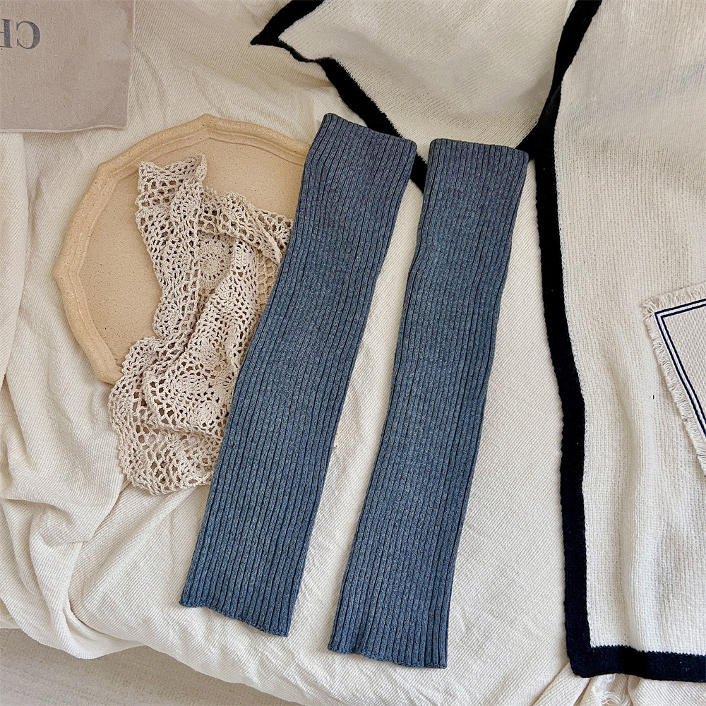 Y2g cubierta de la pierna suelta chica caliente botas de desgaste cubierta adelgazante Otoño e Invierno botas de nieve cubierta de la pierna suave glutinoso JK calcetines de pantorrilla para las mujeres