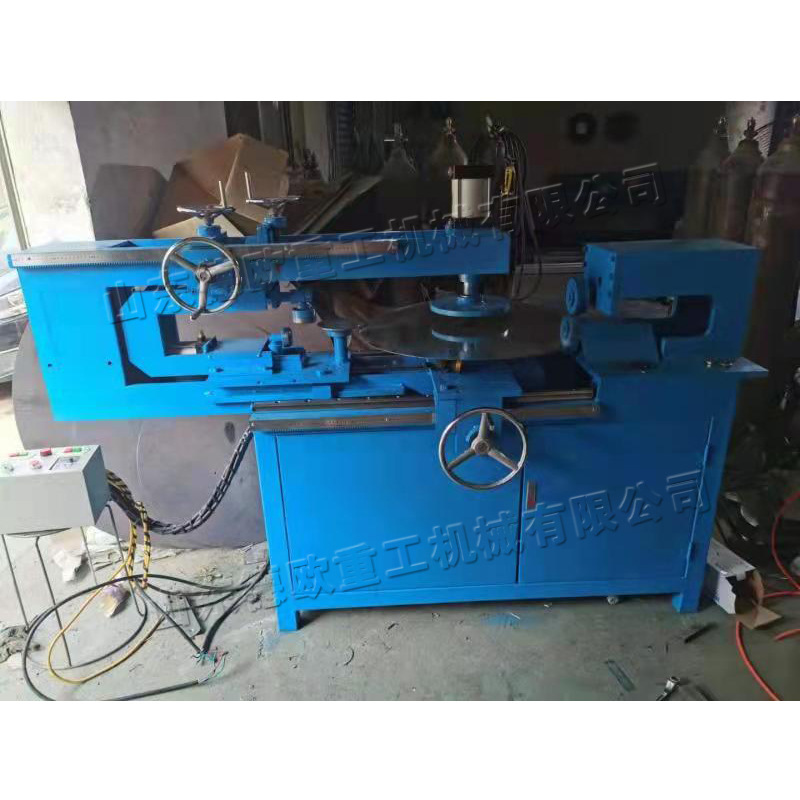 不锈钢桌椅面板翻边机 金属圆桌面下旋边设备 小型圆盘折边机