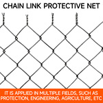 勾花网边坡防护矿用菱形网山坡绿化包塑铁丝网球场镀锌勾花网厂家