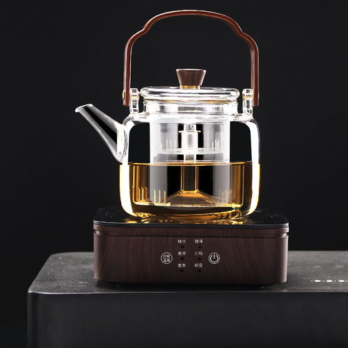 WBZ7 fully automatic electric ceramic stove special glass steaming teapot set household water steaming teapot steam black tea cooking