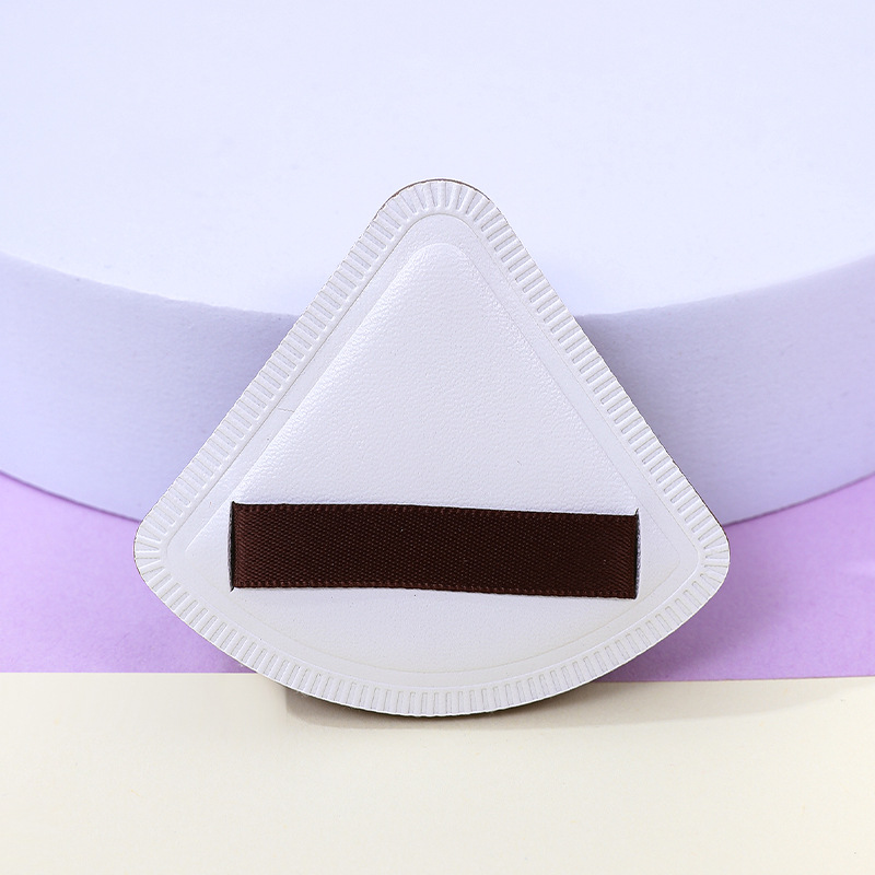 Puff de algodón de azúcar triangular personalizado de fábrica no come polvo súper suave y grueso esponja de maquillaje colchón de aire herramientas de belleza al por mayor