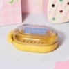 Dopamine soap box-yellow with lid