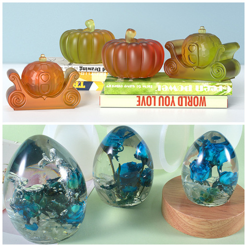 35 silicone molds for candles, eggs, lampshades, stones, deers, pumpkins, skulls, thumb ornaments, silicone molds