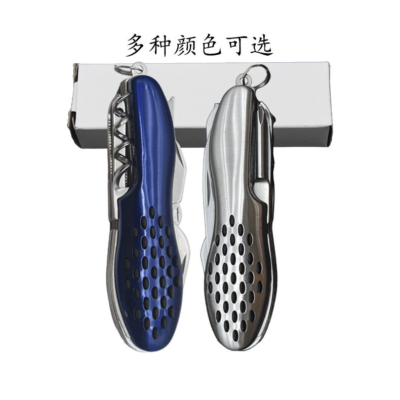 Creative universal travel foldable knife stainless steel, direct factory sales, Birthday gift