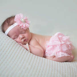 外贸出口宝宝PP裤 欧美婴儿蕾丝短裤 包屁裤 三角裤 厂家直销