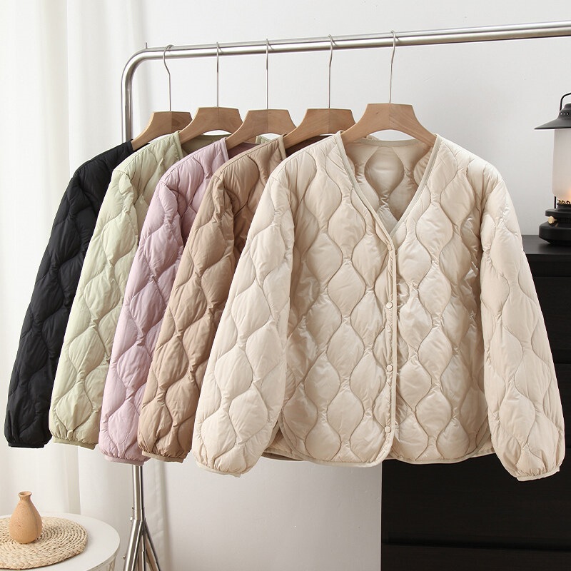 Ultra-Light V-Neck Coat, Magic down Jacket Inner Layer, 2026 Autumn and Winter New Model, 90% Duck down Inner Layer for Layering, Lightweight down Jacket