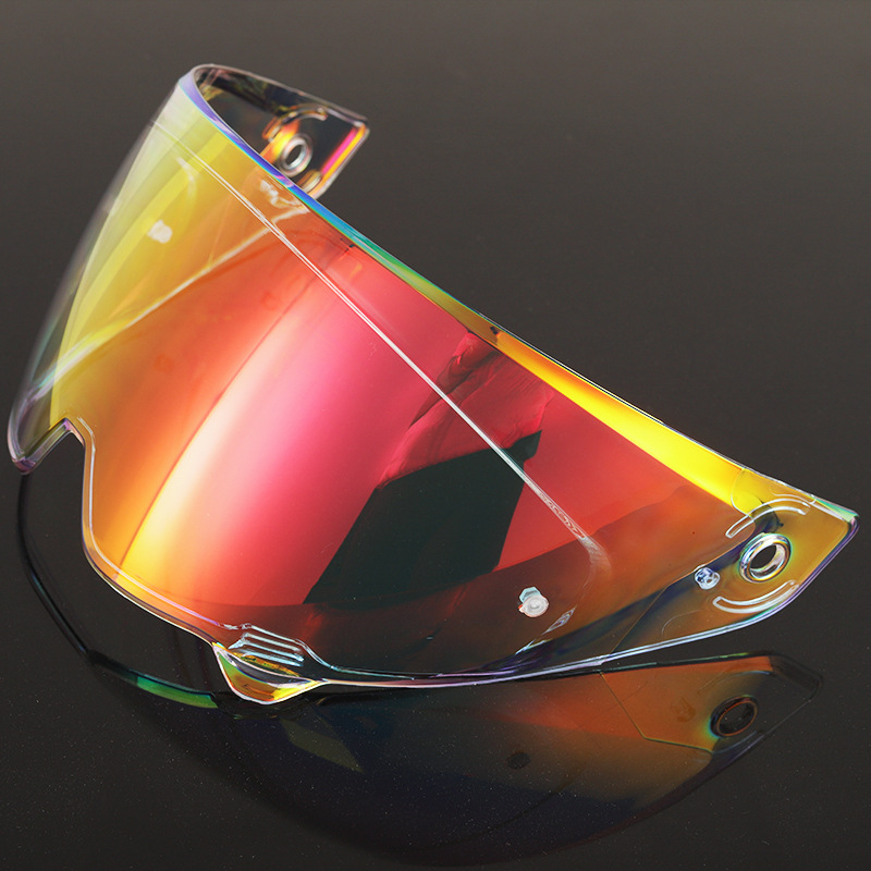 Motuoche Motorcycle Helmet Accessories ATLAS3.0 Lens ATLAS3.0/4.0 Windproof Dustproof (Dəbilqə (Kaska) aksesuarları) - transparent-revo-red