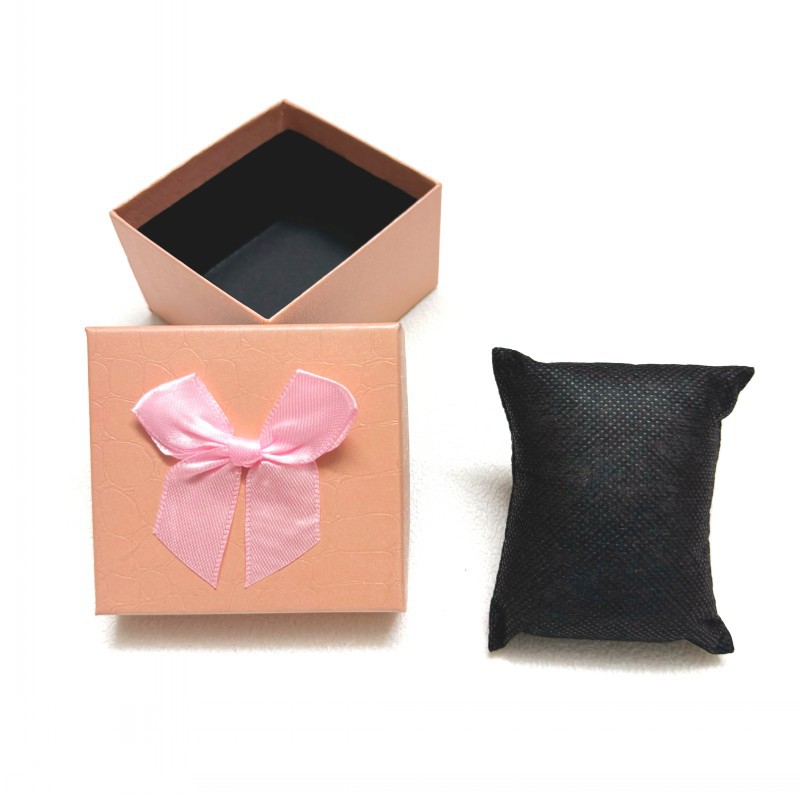 Serie multicolor arco 8 * 9 caja de reloj pulsera caja de embalaje de regalos caja de joyas