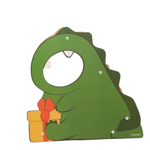 Tinypet little mustard dinosaur cat scratching board corrugated cat nest cat climbing frame vertical cat claw board supplies cat toys