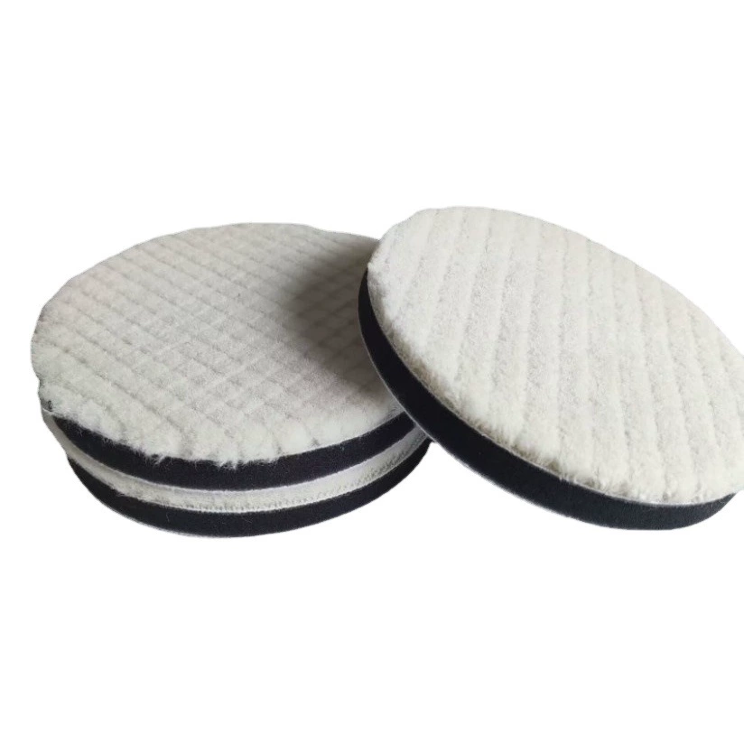 Короткий шерстяной полировальный диск Японский шерстяной диск самоклеящийся 3 дюйма 4 дюйма 5 дюймов Автомобильный косметический полировальный диск для ремонта царапин