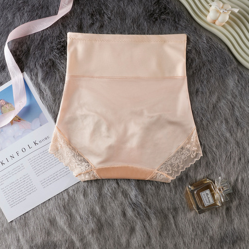 High-waisted seamless tummy control underwear for women, belly-shaping waist cincher, postpartum butt-lifting, plus-size shaping body suit, non-raveling edge