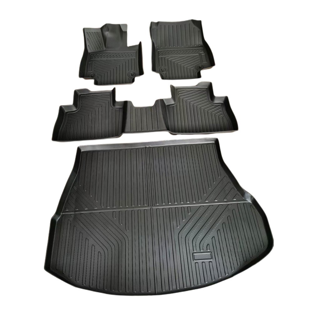 Estera impermeable del pie del coche de la TPE para el coche especial, estera del pie del cinco-asiento para FLEXUS NX2023