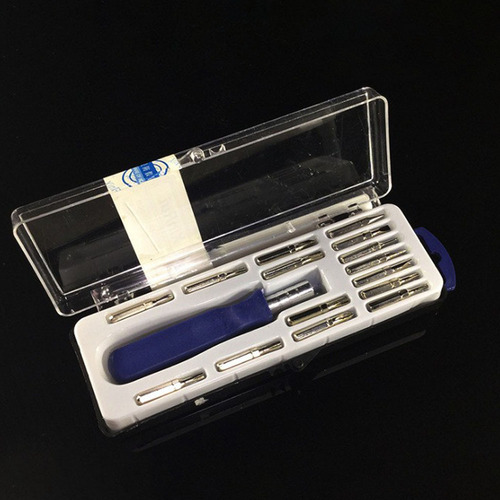 Household small screwdriver and screwdriver combination set Multifunctional 16IN1 square box combination screwdriver set