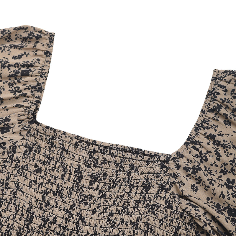 Fashion Women's Wide-leg Pants Printed Jumpsuit Image 4
