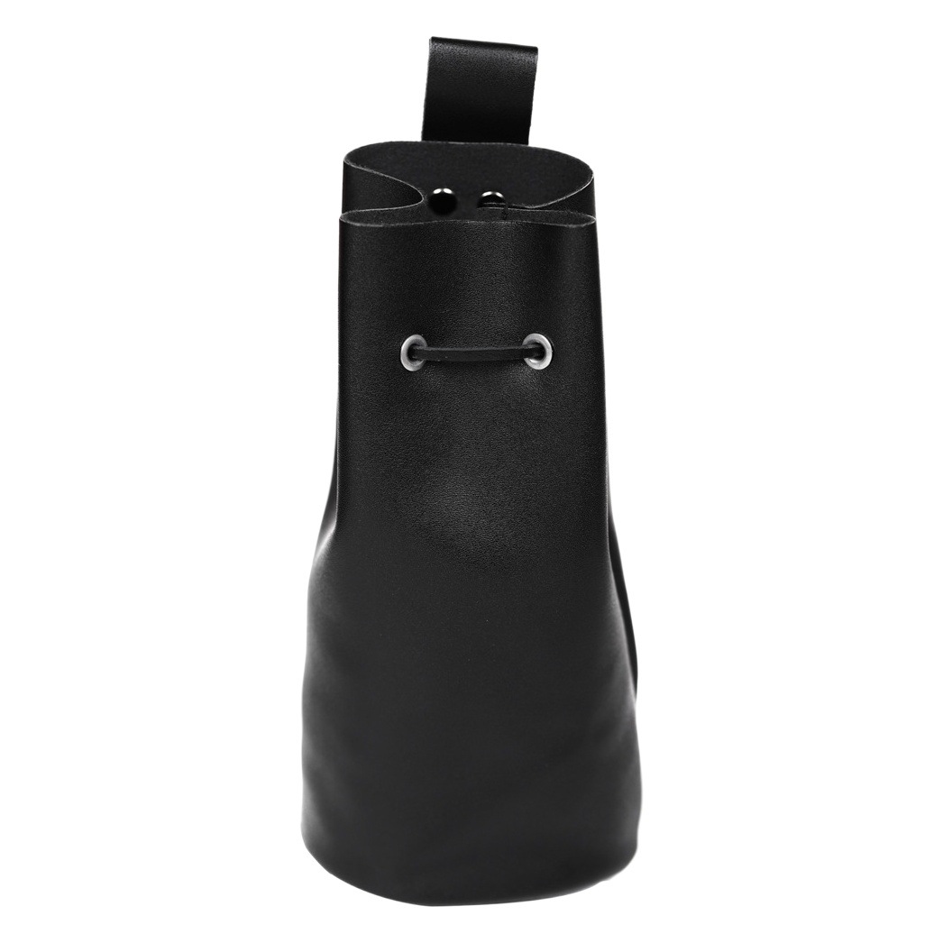 Medieval Cowhide Drawstring Waist Bag Leather Drawstring Bag Coin Bag Tobacco Bag Handmade Coin Purse Foreign Trade Explosions