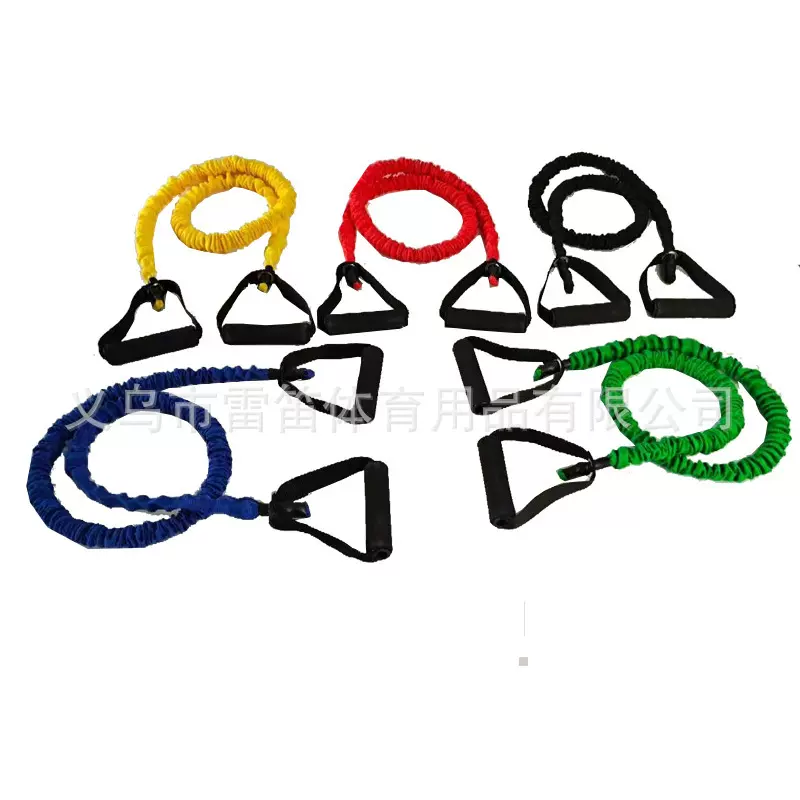 厂家批发健身拉力器 一字拉力器 拉力绳阻力带 家用健身器材瑜伽