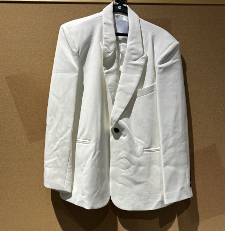 MTL ropa de hombre | 20250328 chaqueta de traje casual de primavera bolso de la suerte opcional [tamaño M sin devolución ni cambio]
