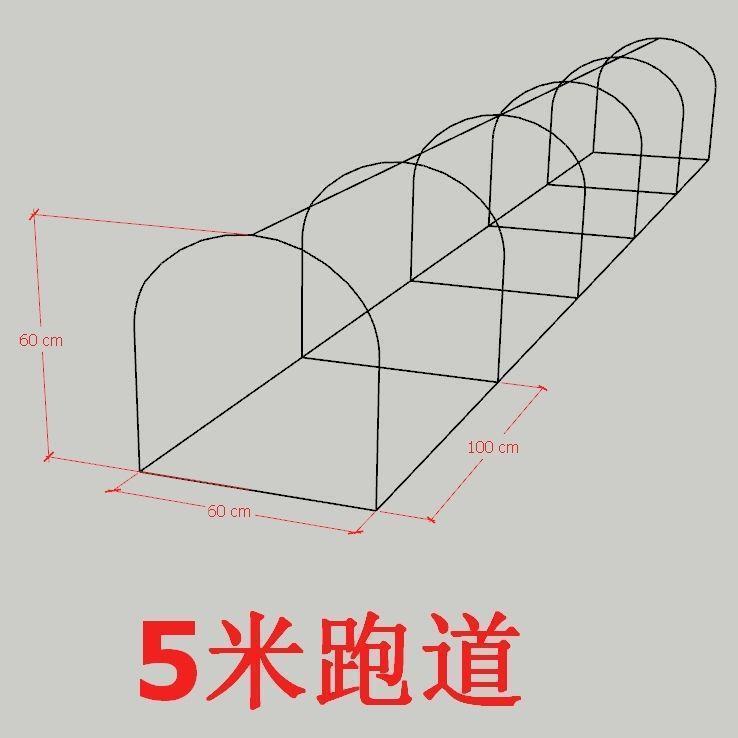 走地鸡笼养鸡隧道跑笼农场庭院户外鸡笼可折叠折叠式溜达养殖笼|undefined