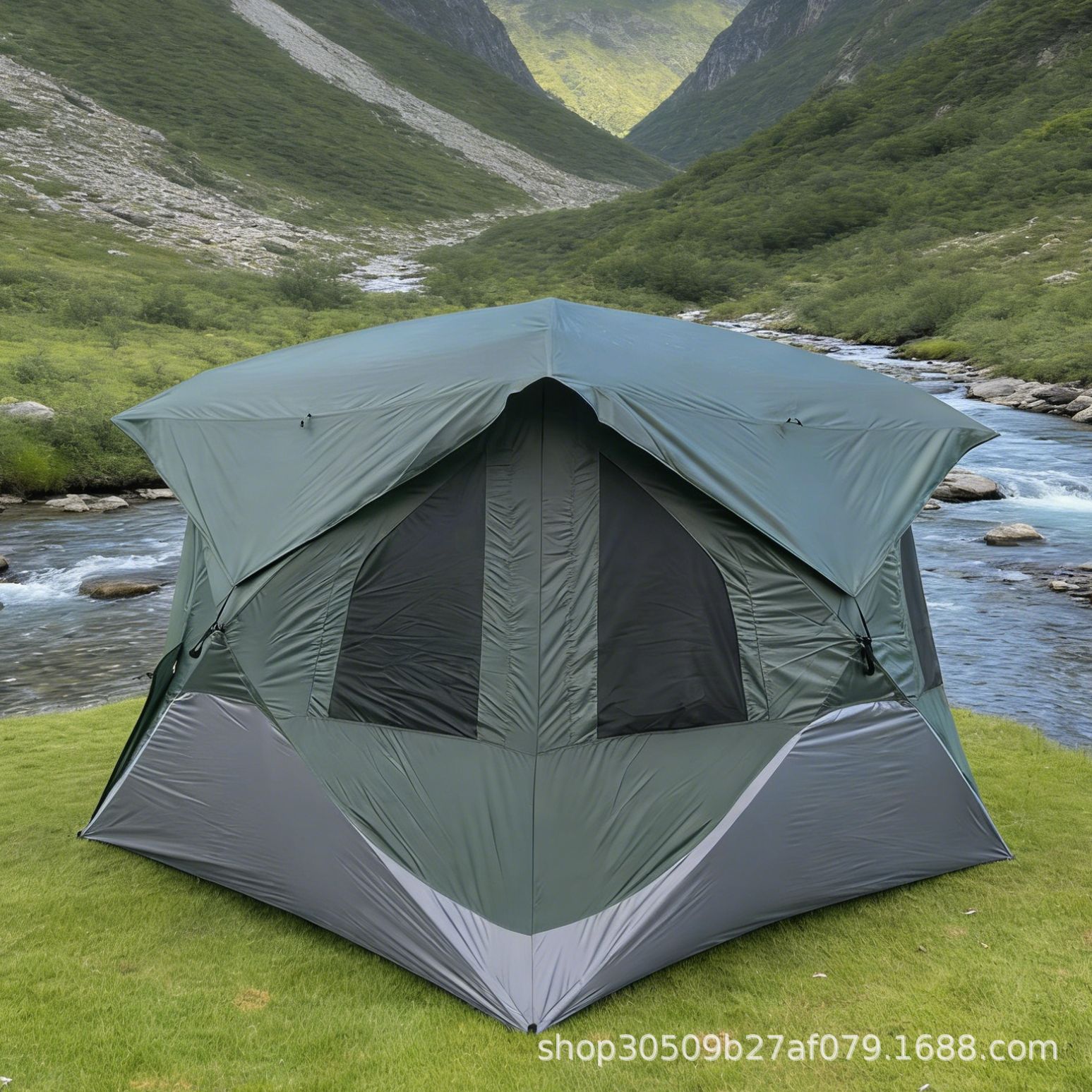 Cross-Border Outdoor Camping Tent, Windproof and Rainproof, Camouflage Bird-Watching Tent, Easy to Set Up, Portable Multi-Functional Harper Tent