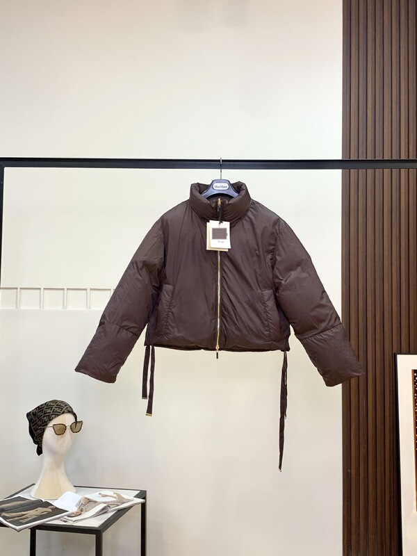 max家秋冬新款短款羽绒服女宽松连帽面包服外套气质欧美外贸批发|undefined