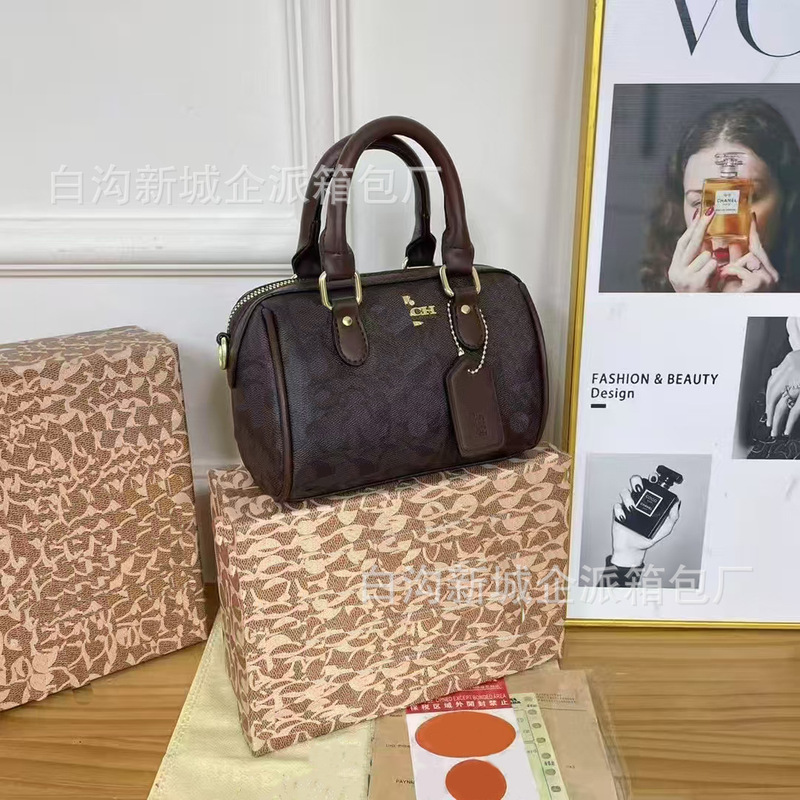 高级质感波士顿枕头包女2025新款百搭今年流行单肩斜挎手提小拎包|undefined