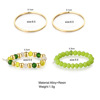 Fashionable set, brand small design ring, 4 piece set, trend of season, on index finger, European style