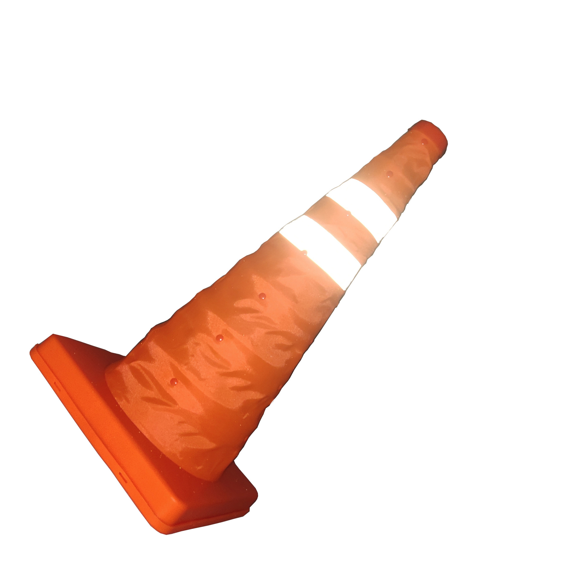 【工厂直供】便携式70高度300D牛津布艺双反光条设计伸缩路锥