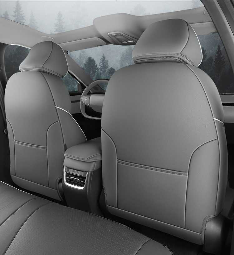 Xpeng MONAM03 car-specific seat cushion, perforated and breathable leather style, all-season full-coverage car seat cover, 26