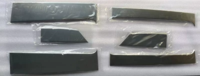 Şüşə kənarı xromları/moldingləri Window Trim V250V260 Window - pillar-trim-6-piece-set-matte
