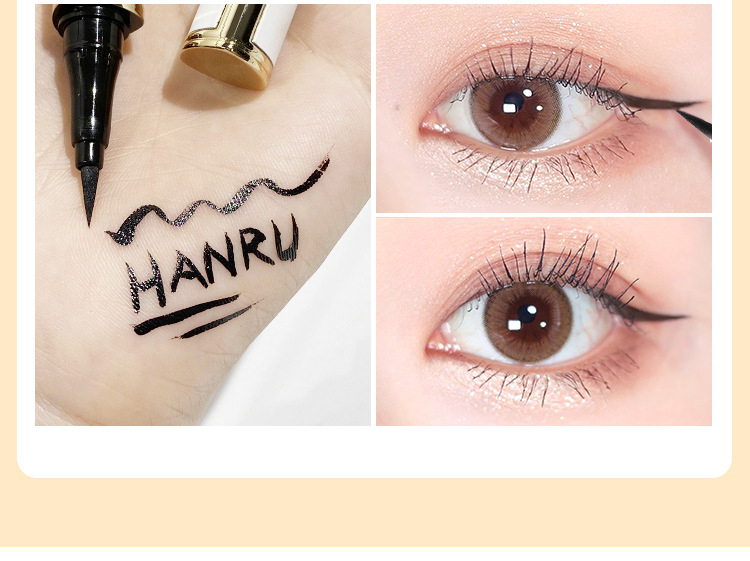 Easy To Color Waterproof Remove Makeup Liquid Eyeliner Pen display picture 2