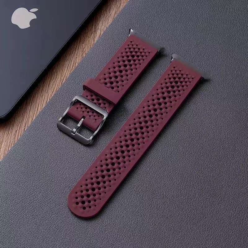 Zhihui Huawei fit4 時計ストラップ夏のメッシュ通気性シリコンストラップ男性と女性のスポーツ通気性リストバンドに適しています|undefined