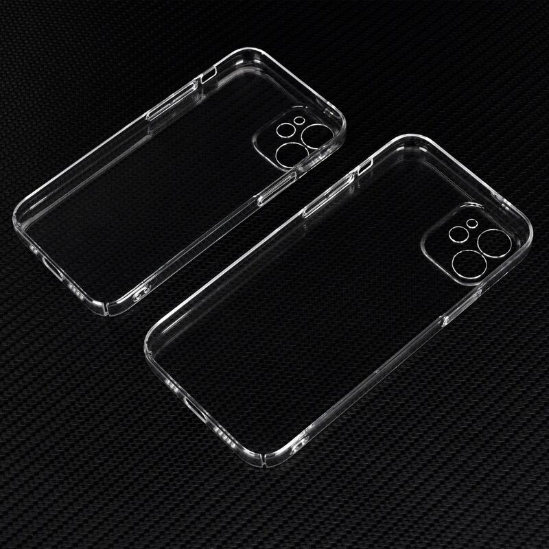 Suitable for Apple Iphone12 Mobile Phone Case Mini7 Transparent 13Promaxpc6 Hard Shell 11XS Anti-Fall and Shockproof