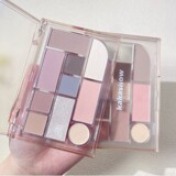 Палетка теней, румяна, хайлайтер, универсальная тени для век, палетка для конкурирования, десять цветов, в коричневых тонах
