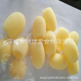Domestic Microphone Microphone Thickeneded Anti-Noise Sponge Cover Hole-Digging Sponge Manufacturer Customized Processing Printable L Dongguan