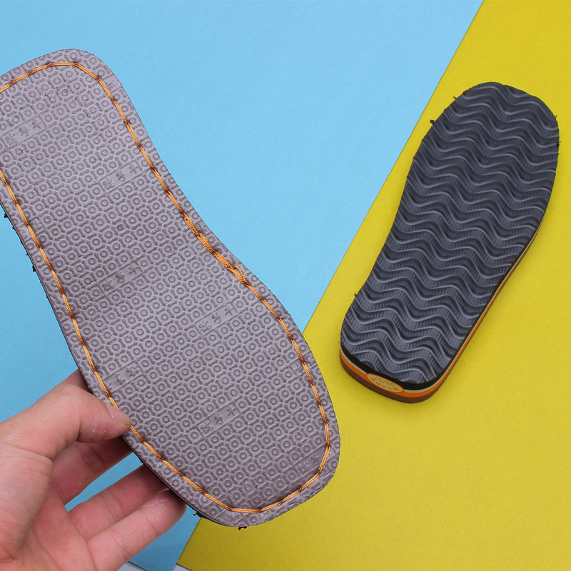 Ruziniu rubber foam sole hook shoes woven wool slippers cotton sole wholesale a generation of non-slip wear