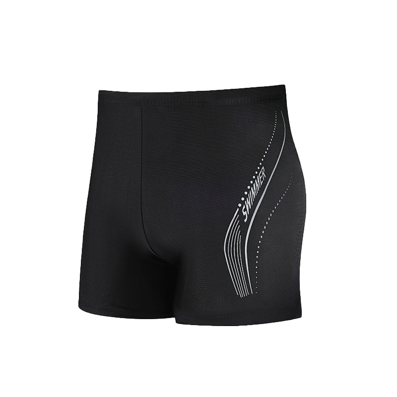 Pantalones de baño grandes para hombres, ángulo plano, seco rápido, pantalones de baño sueltos, pantalones de baño profesionales para hombres, conjunto de equipos de natación