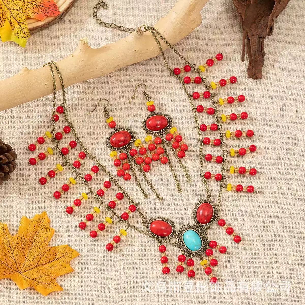 Экзотический национальный стиль головной убор с цепочкой ожерелья Богемия Древний стиль Юньнань Лицзян путешествия фото брови украшения для волос